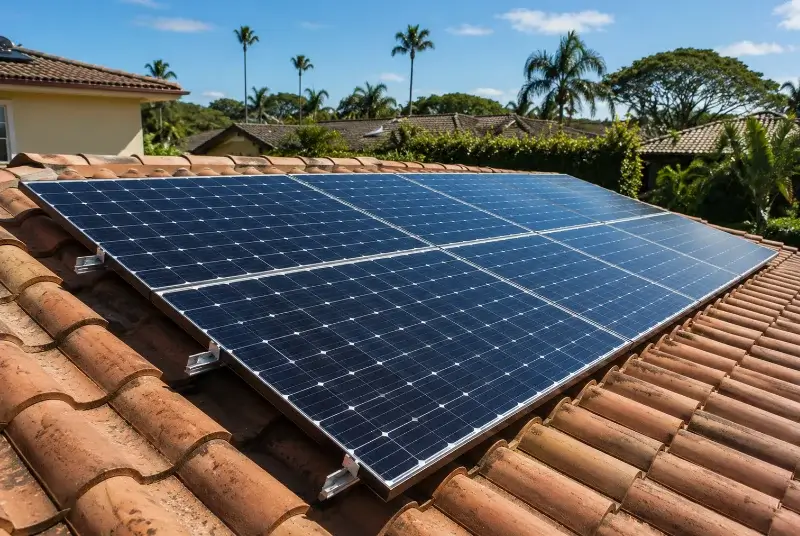 Installation de panneaux solaires à Melrand